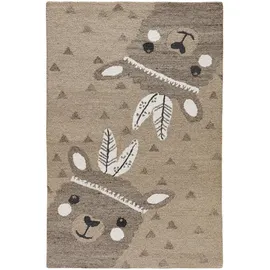 Natur Pur Natur Kids Kinderteppich 120 x 180 cm Beige