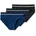 Slip Blau Schwarz Weiß M