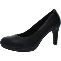 CLARKS Adriel Viola High Heels Black Leather 39 1/2