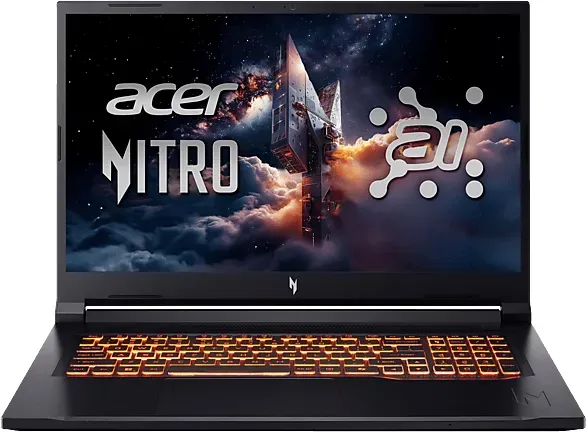 ACER Nitro V 17 AI (ANV17-41-R6FA) mit 144 Hz Display & Tastaturbeleuchtung - 17,3 Zoll AMD RyzenTM 7 260 32 GB 1 TB GeForce RTXTM 5070 Windows 11 Home