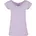 Wide Neck Tee Lila 5XL