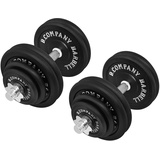 Guss Kurzhantel-Set 60Kg (2x30) Hantelscheiben Hantelset