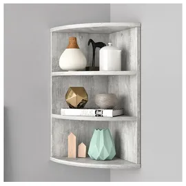 Vicco Ecki Eckregal 30 x 60 x 30 cm Grau