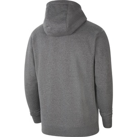 Nike Park 20 Fleece Hoodie Sweatshirt Mens Charcoal Heathr/White/White 3XL