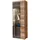 OTTO home Standvitrine Roger 55 x 35 x 160 cm Braun