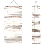 BooGardi Rankhilfe Haselnuss mit Draht · 2 Größen zur Wahl · 50x200 cm Abstand 3-5cm · Rankgitter Sichtschutz · Wandspalier ideal für Balkon, Garten und Terrasse · Kletterhilfe