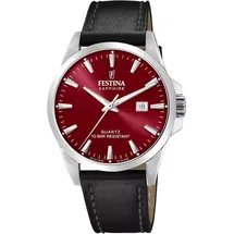 Festina Quarz Herren Klassik Leder 41 mm F20025/5