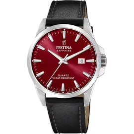 Festina Quarz Herren Klassik Leder 41 mm F20025/5