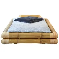 Tikamoon Futonbett Bett aus Bambus 90 x 190 cm