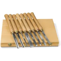 Holzstar Drechseleisen-Set 8-teilig