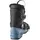 Salomon T3 RT Ki. Schwarz/Copen Blue/Weiß 24,0-24,5