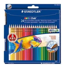 STAEDTLER Noris Club aquarell - Farbstift - gemischte Farben (Packung mit 24)