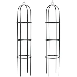 Harms Import Rank-Obelisk 191 x 4 cm Grün