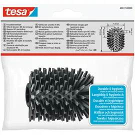 Tesa Ersatz-Toilettenbürstenkopf anthrazit (7,1 x 9,4 x 7,1 cm)