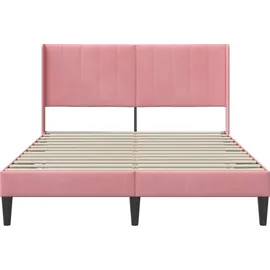 vidaXL Moderner Bettrahmen 120 x 200 cm Rosa