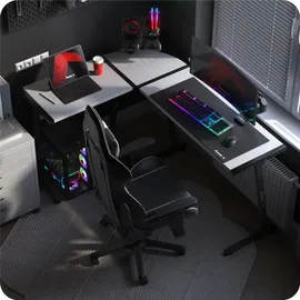 huzaro Eckschreibtisch Hero 6.0 Weiß