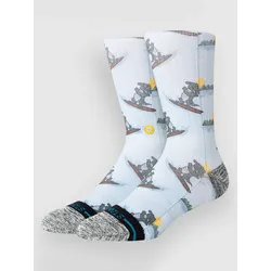 Stance Later Gator Crew Socks lightblue Gr. L