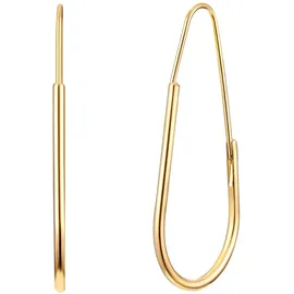 yokoamii Creolen Y49 Gelbgold 41,8mm