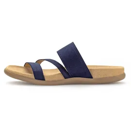 Gabor Pantolette, Damen, Gr. 44 blau Schuhe Pantolette