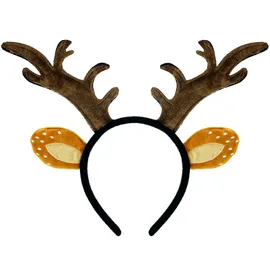 Oblique Unique Haarreifen Rentier Unisex Einheitsgröße