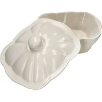 Mambocat Gloria Weiß Gebäckdose aus Keramik – 81/23