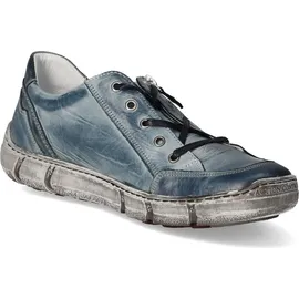 Krisbut Halbschuhe Herren Glattleder BlauGröße:42 - Blau