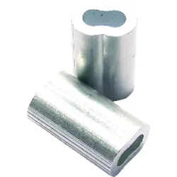 Pressklemmen für Drahtseil ø5,0mm Aluminium