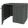 MCW Mülltonnenbox J28 117 x 142 cm grau
