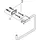 Hansgrohe AddStoris Handtuchring Schwarz 41754340