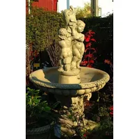 Casa Padrino Jugendstil Springbrunnen Grau Ø 114 x H.
