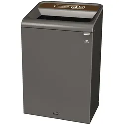 Rubbermaid Recyclingstation 2154780 125l Behältereinheit Bioabfall braun