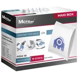 McFilter Staubsaugerbeutel kompatibel mit Miele Staubsauger GN Serie S2 S4 S5 S6 S8, Complete C2/C3, Classic C1, Staubbeutel inkl. 8 Filter, Maxi Box