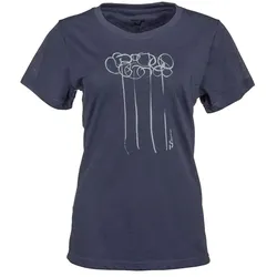 TRAUNSTEINSPORT Blumen Merino - Da., navy NAV (46)