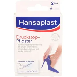 HANSAPLAST Druckstopp transparent.Schutzpolster 2 St.