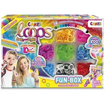 craze loops Loops Fun Box Kreativset Bänder