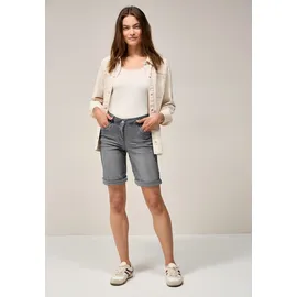 Cecil Style Scarlett Shorts GreyWashed (mid grau used wash), 33, - 33