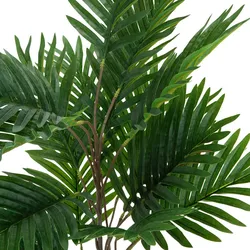bümö plants Areca Kunstpflanze - Täuschend echte Goldfruchtpalme, geruchlose Premium Kunstblume für lebendiges Ambiente - authentische, künstliche
