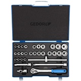 Gedore Steckschlüssel-Satz 1/2" 31-teilig