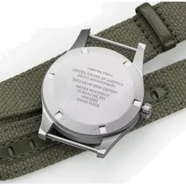 Hamilton Khaki Field Mechanical Handaufzug Textilband 36 mm H69399930