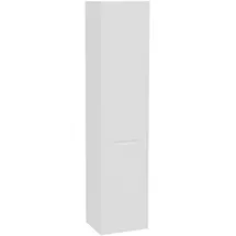 Vitra Integra Square Hochschrank 40 x 35 x 180 cm Weiß Matt Glas/Metall/MDF