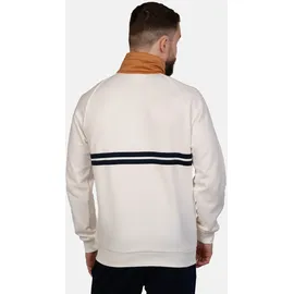 Sergio Tacchini Trainingsjacke SERGIO TACCHINI "DALLAS TRACK TOP Herren", Herren, Gr. XS, weiß (gardenia, meerkat), 60% Polyester, 40% Baumwolle, Jacken Trainingsjacke, Trainingsjacke Herren, leichte Jacke, Retro, Sportjacke, Outdoor, Sale