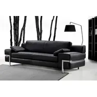 Edles Salottini 3er 3-Sitzer Sofa Bormio Ledersofa UVP*2.590,-€ von Salottini