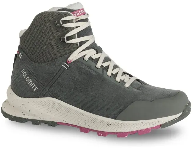 Dolomite Carezza Leather MID WP Women 5,5 silver green