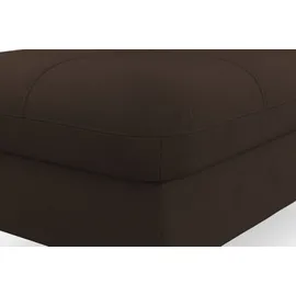 sit&more Hocker Marano mit Stauraum 102 x 43 x 67 cm Braun
