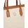 Tommy Hilfiger TH Monoplay Mini Tote Schultertasche Kunstleder Beige/Braun