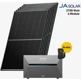 Balkonkraftwerk 2700 Watt, Bifazial Komplettset, Balkonkraftwerk, Anker 3 Pro - 0 % MwSt. (gem. § 12 Abs. 3 UStG)