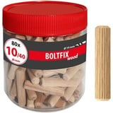 TOX Tox, Holzdübel Boltfix wood 10x40 mm, 80 Stück