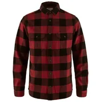 Fjällräven övik Heavy Flannel Shirt, red-black S