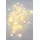 GLOBO LED Lichterkette 10 m Kupfer/Silber Metallic Warmweiß
