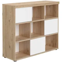 Paidi Standregal Fionn 126,9 x 109,7 x 42,6 cm Eiche weiß